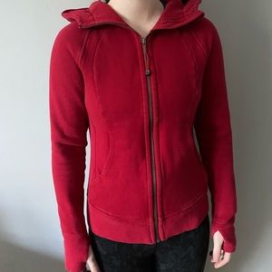 Lululemon full zip scuba hoodie